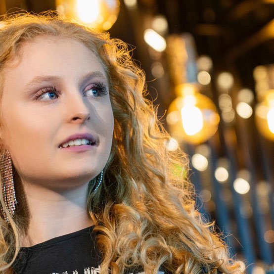 Sezina Kelsey in de The Music Experience!