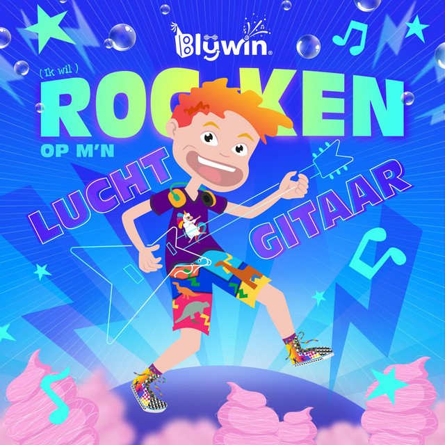 Cover van Rocken op m'n Luchtgitaar